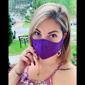 Feel the Purple... double filter Mask